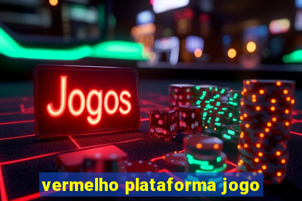 vermelho plataforma jogo